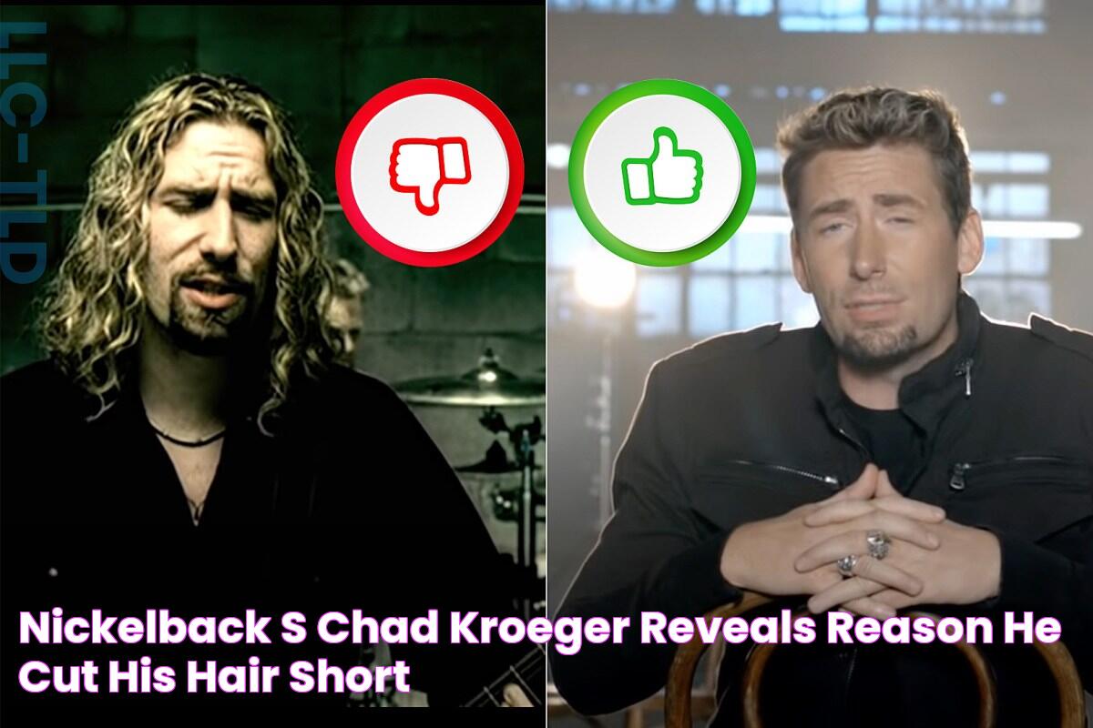 Nickelback's Chad Kroeger Reveals Reason He Cut His Hair Short