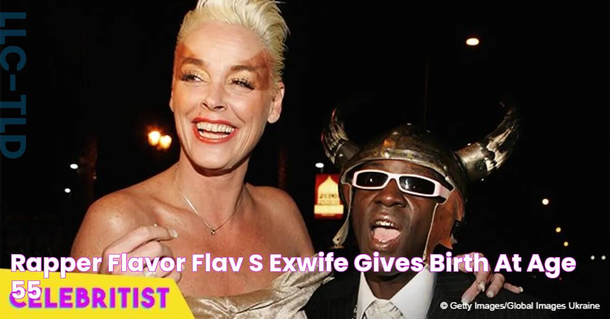 Rapper Flavor Flav's exwife gives birth at age 55