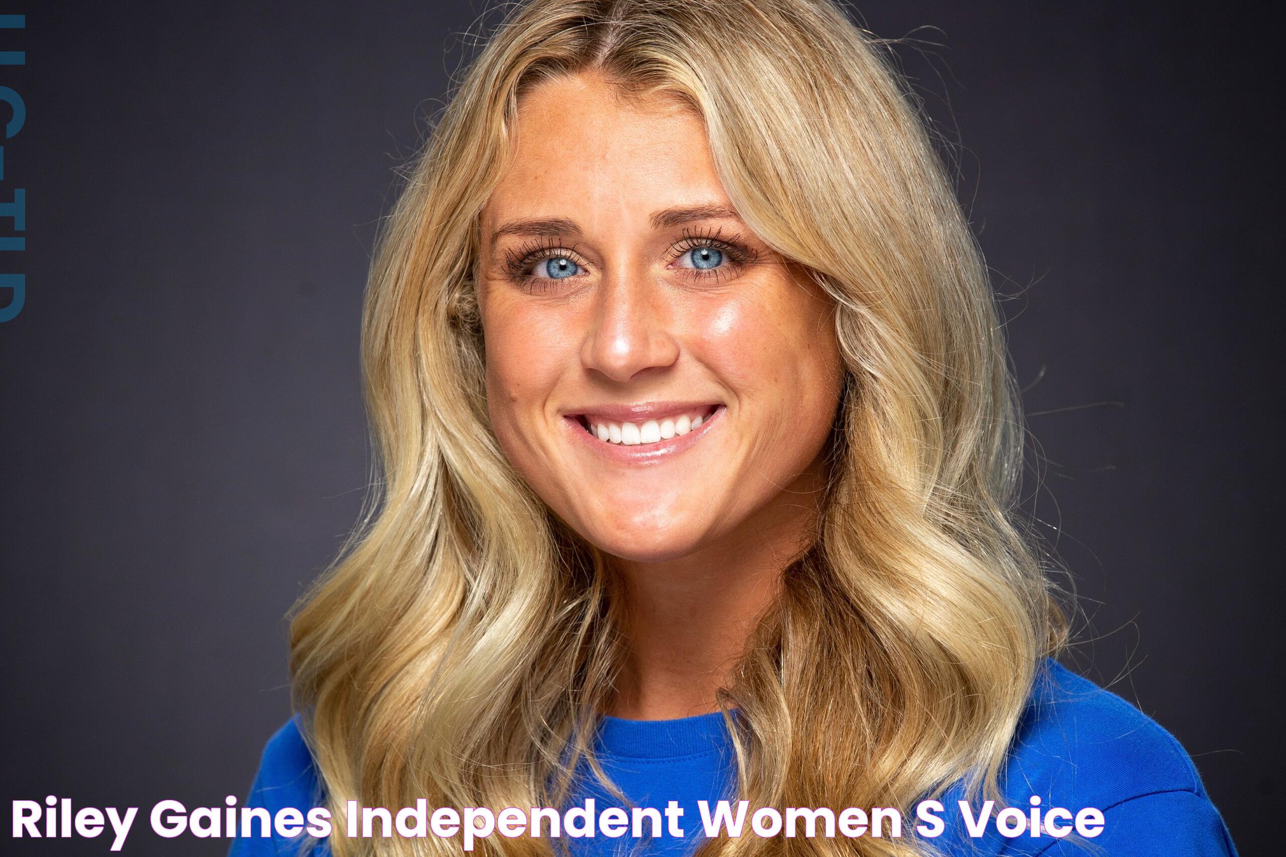 Riley Gaines Independent Women's Voice