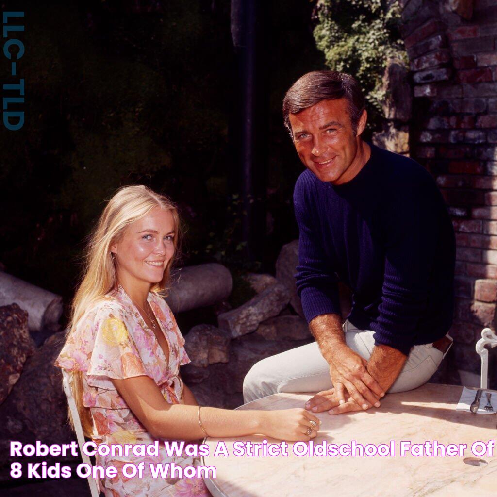 Robert Conrad Was a Strict & OldSchool Father of 8 Kids, One of Whom