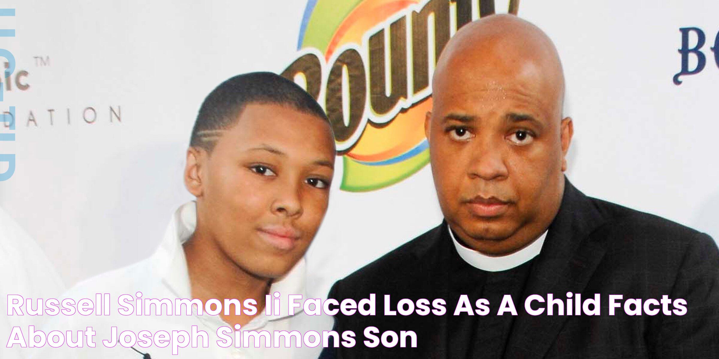 Russell Simmons II Faced Loss as a Child Facts about Joseph Simmons' Son