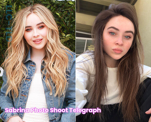 Sabrina Photo Shoot Telegraph