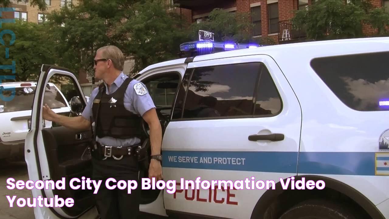 Second City Cop Blog information video YouTube