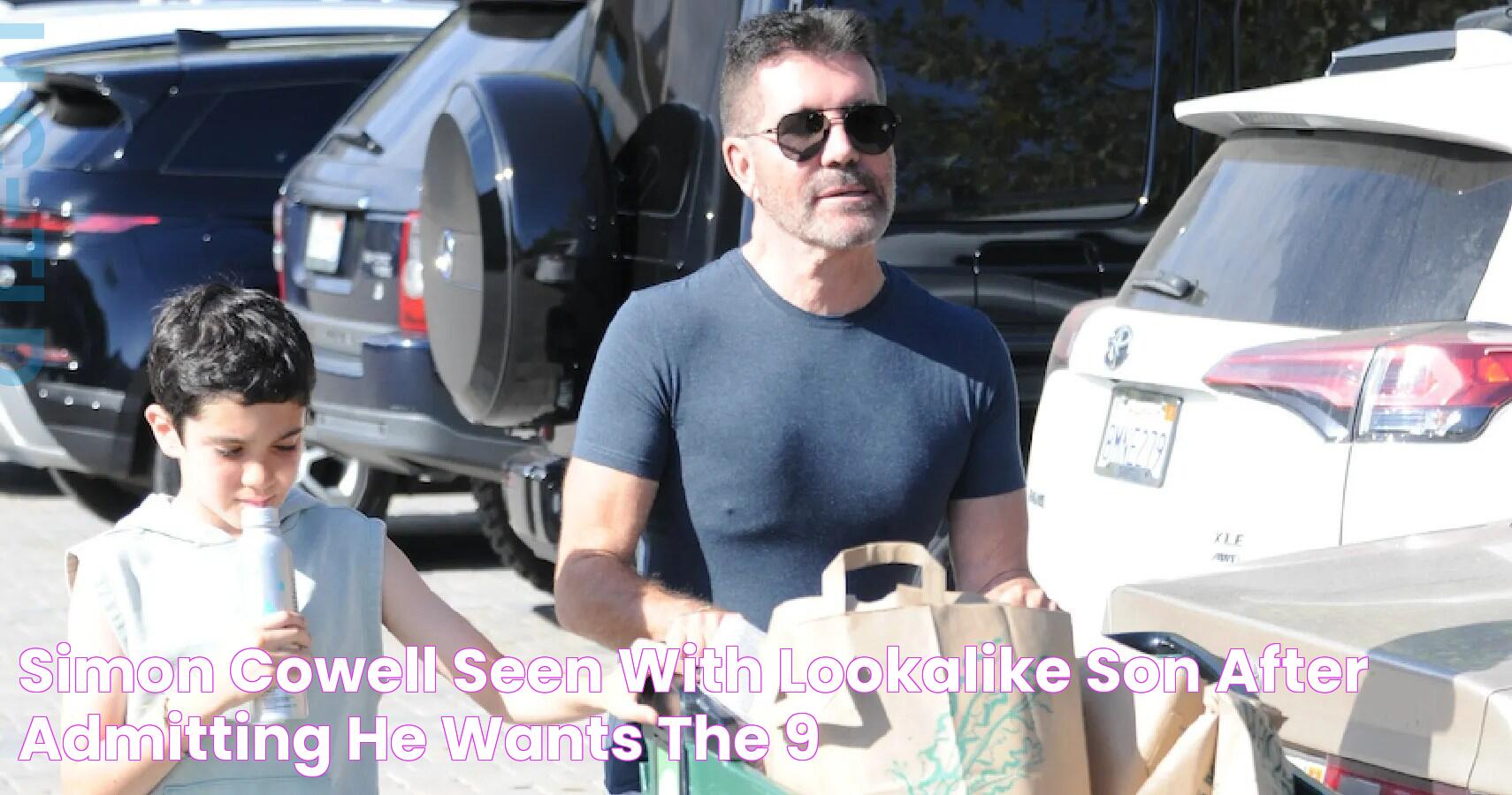 Simon Cowell Seen With LookALike Son After Admitting He Wants The 9