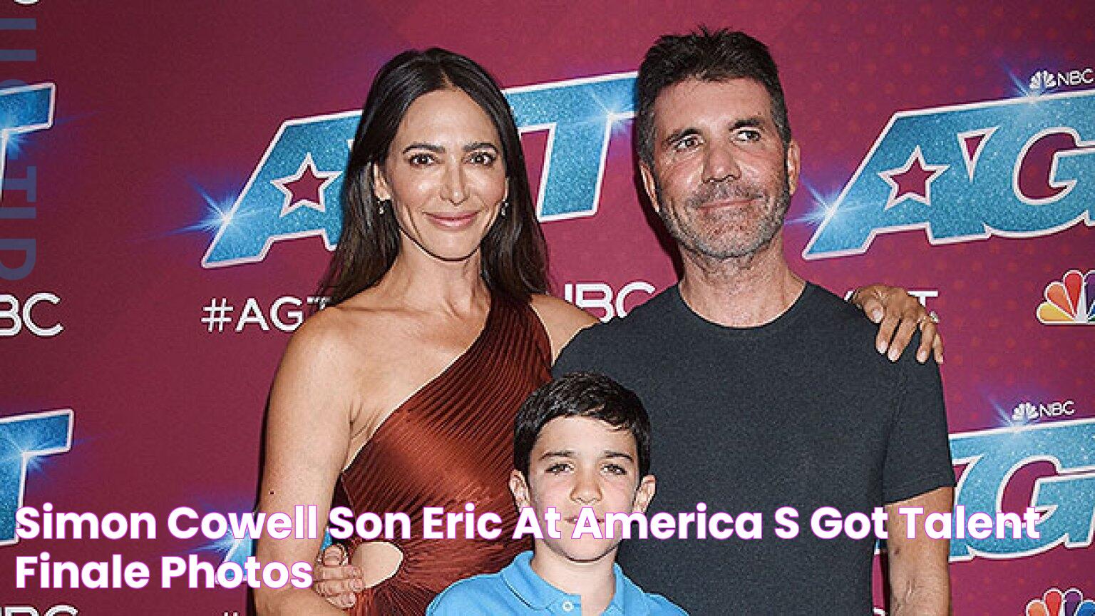 Simon Cowell & Son Eric At ‘America’s Got Talent’ Finale Photos