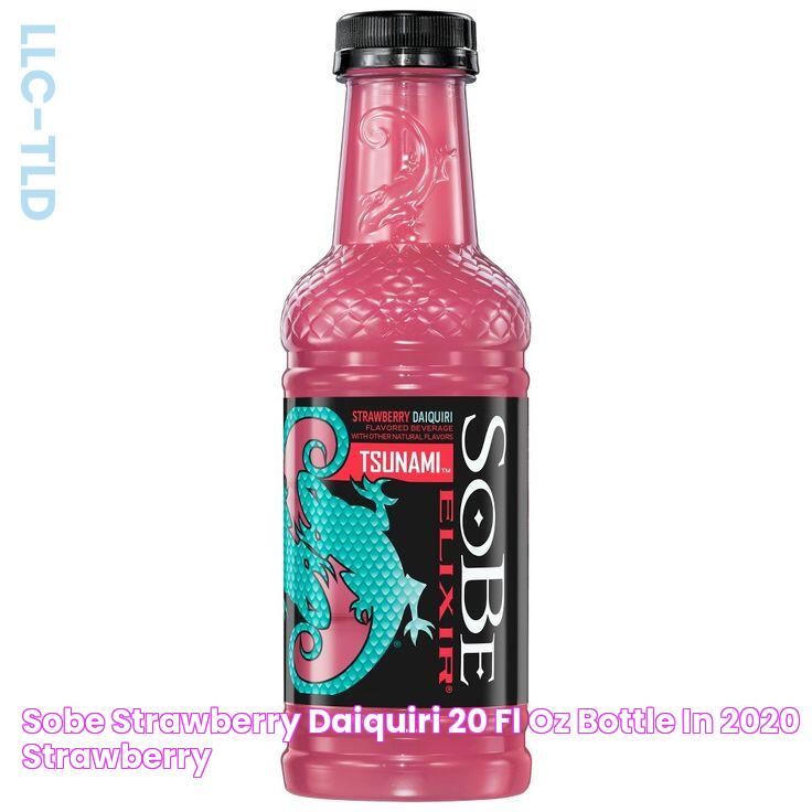 SoBe Strawberry Daiquiri 20 fl oz Bottle in 2020 Strawberry