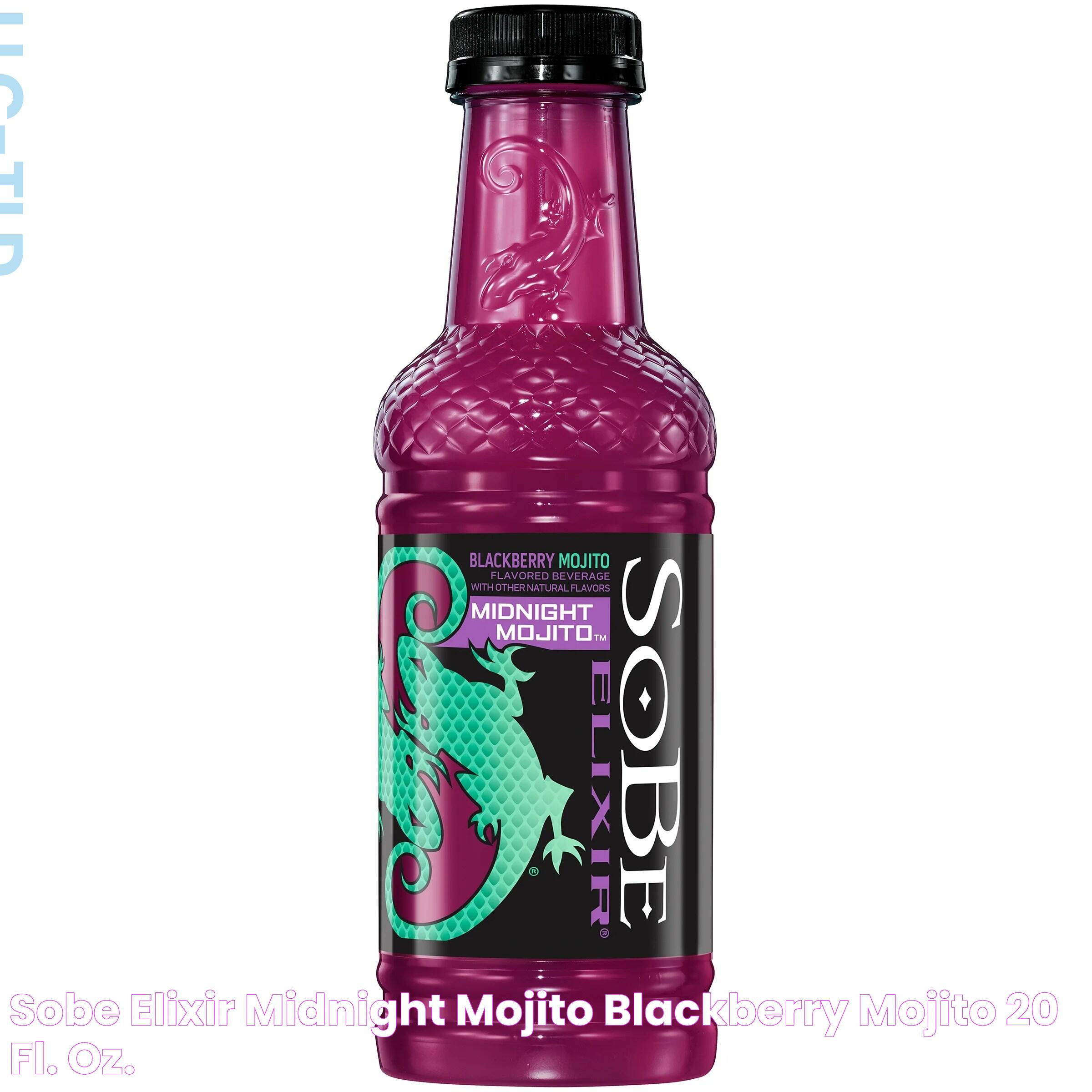 Sobe Elixir Midnight Mojito Blackberry Mojito, 20 Fl. Oz.