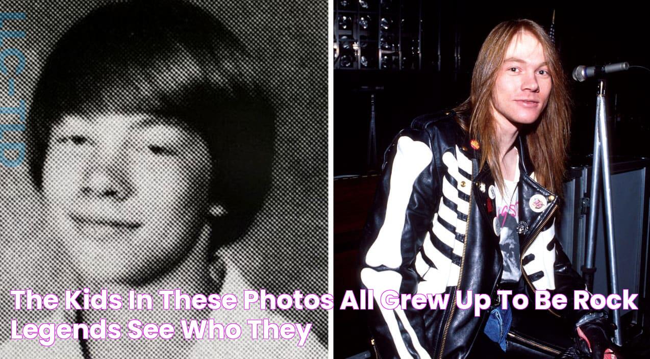 The Kids In These Photos All Grew Up To Be Rock Legends See Who They