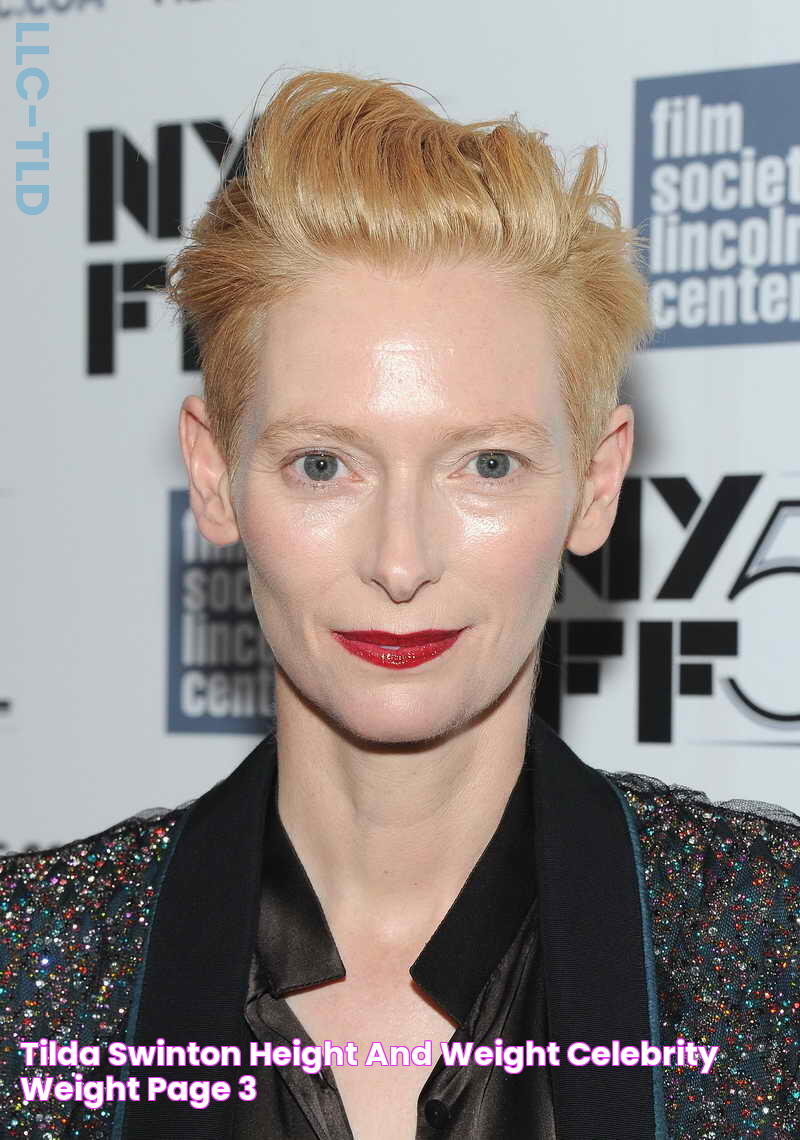 Tilda Swinton Height and Weight Celebrity Weight Page 3