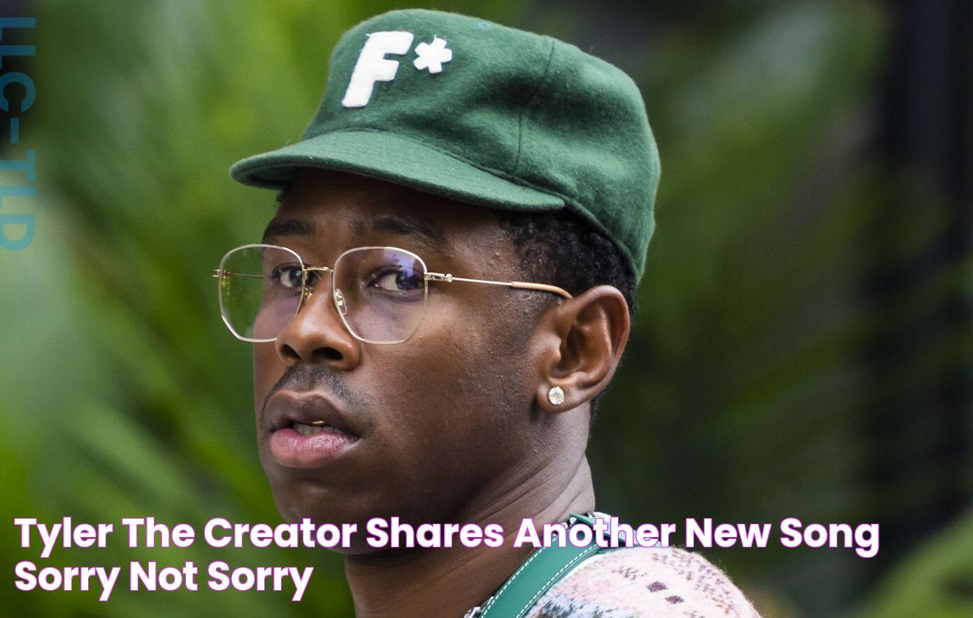 Tyler, the Creator shares another new song, 'Sorry Not Sorry'