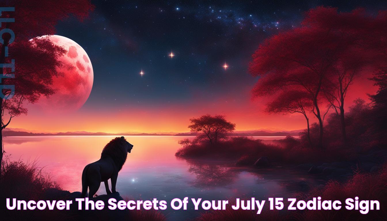 Uncover the Secrets of Your July 15 Zodiac Sign!