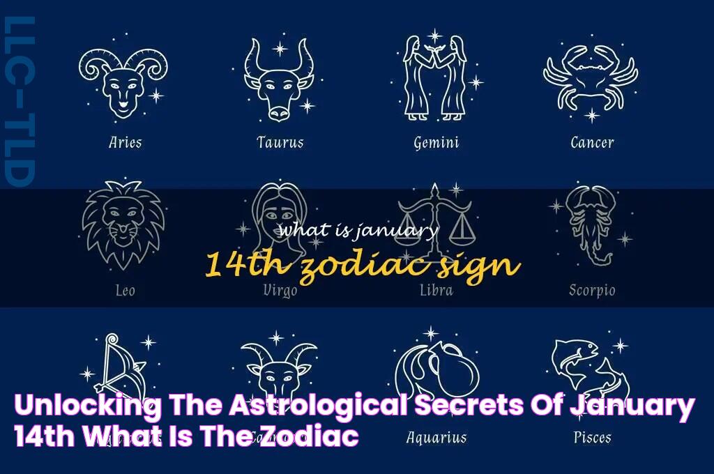 Unlocking The Astrological Secrets Of January 14Th What Is The Zodiac