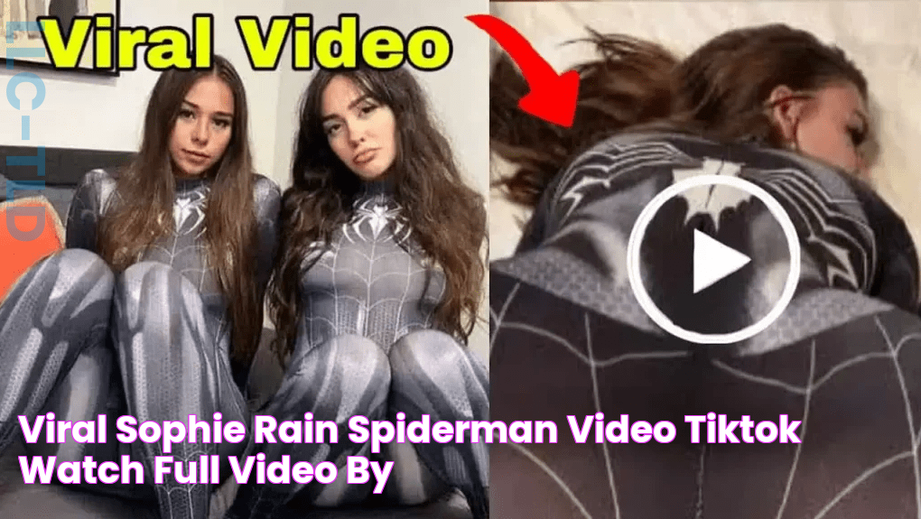 Viral Sophie Rain Spiderman Video Tiktok Watch Full Video by