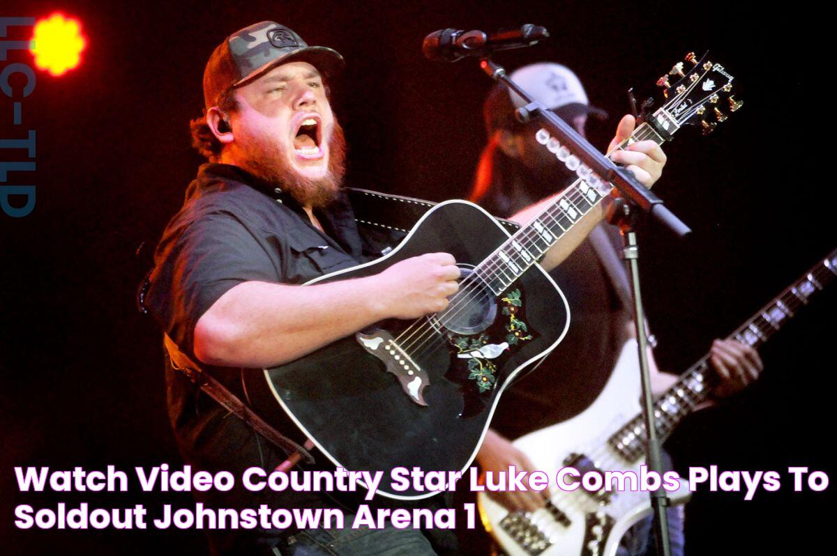 WATCH VIDEO Country star Luke Combs plays to soldout Johnstown arena