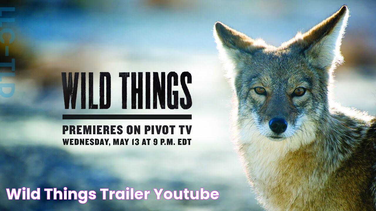 WILD THINGS trailer YouTube