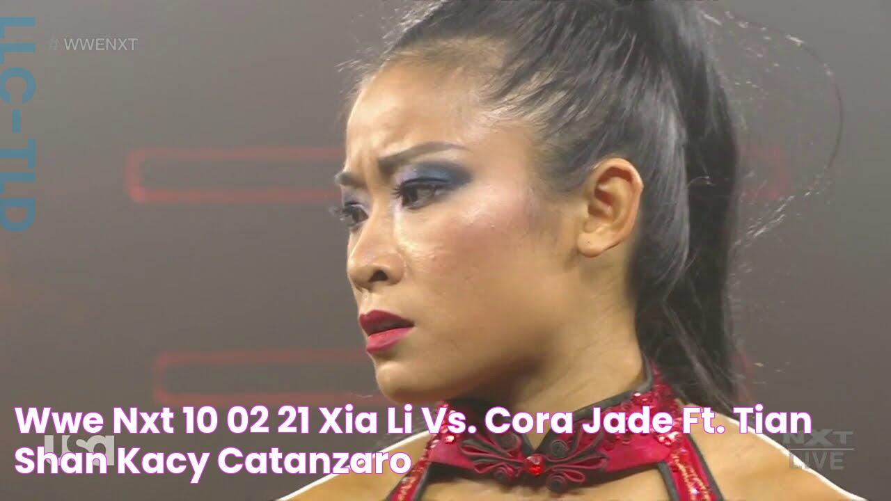 WWE NXT 10/02/21 Xia Li vs. Cora Jade ft. Tian Shan, Kacy Catanzaro