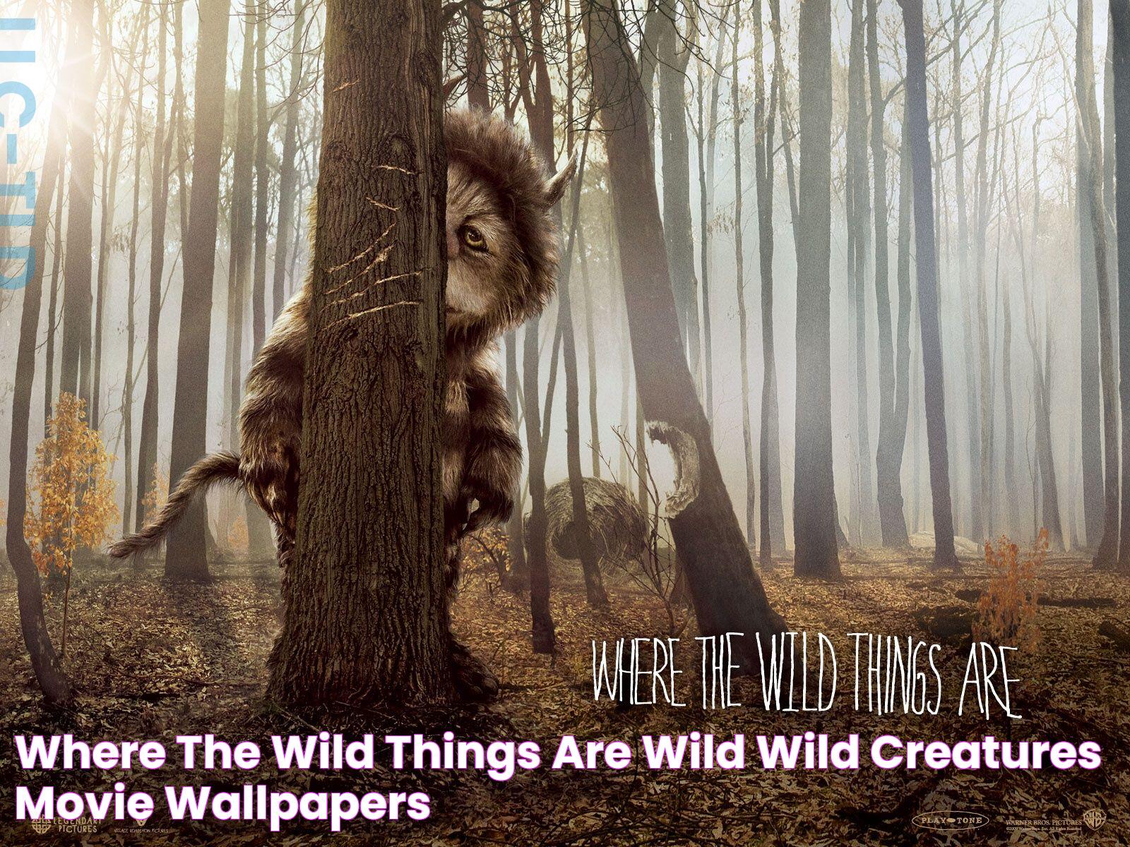 Where the Wild Things Are Wild, Wild creatures, Movie wallpapers