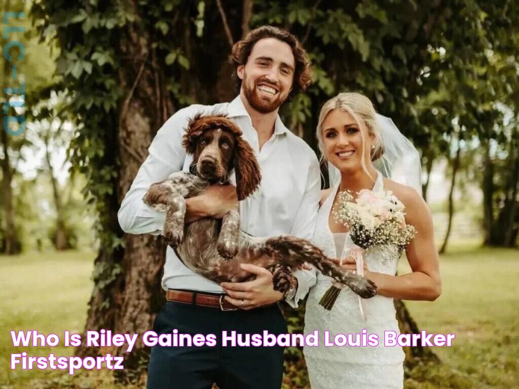 Who is Riley Gaines' husband, Louis Barker? FirstSportz