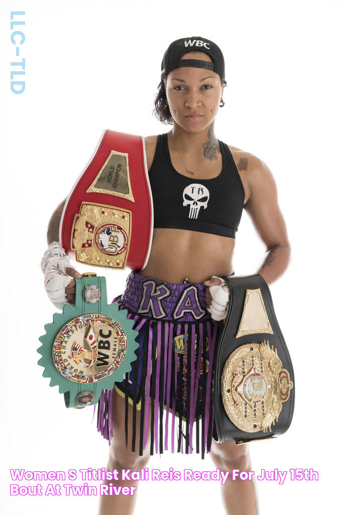 Women's titlist Kali Reis ready for July 15th bout at Twin River