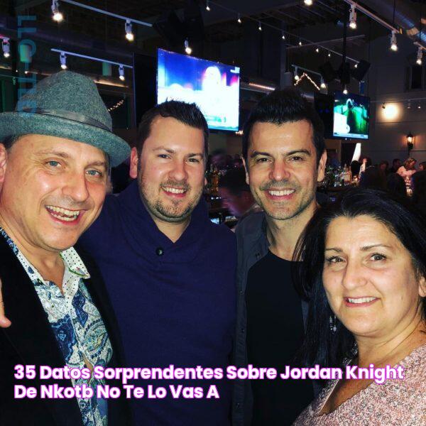 35 datos sorprendentes sobre Jordan Knight de NKOTB No te lo vas a