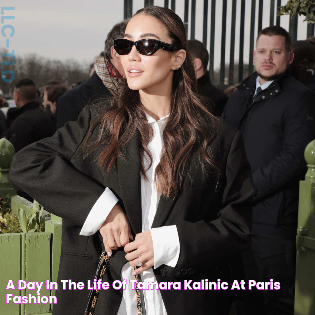 A day in the life of Tamara Kalinic at Paris Fashion…