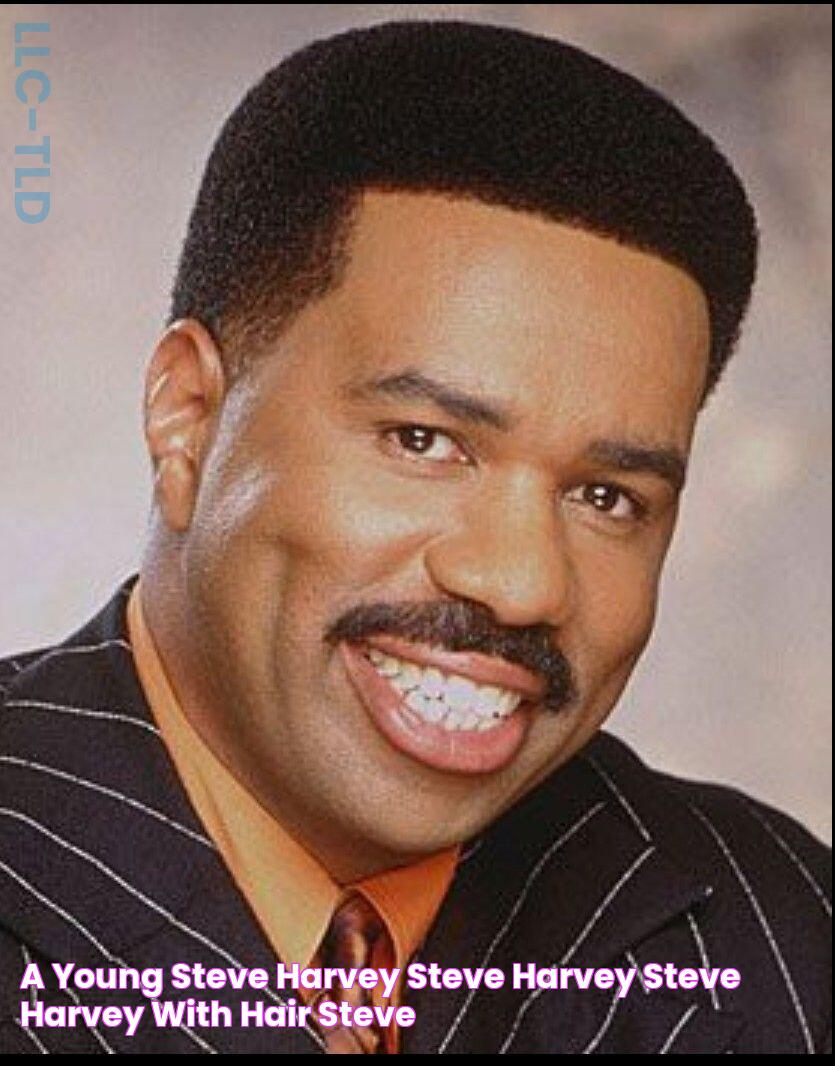 A young Steve Harvey Steve harvey, Steve harvey with hair, Steve