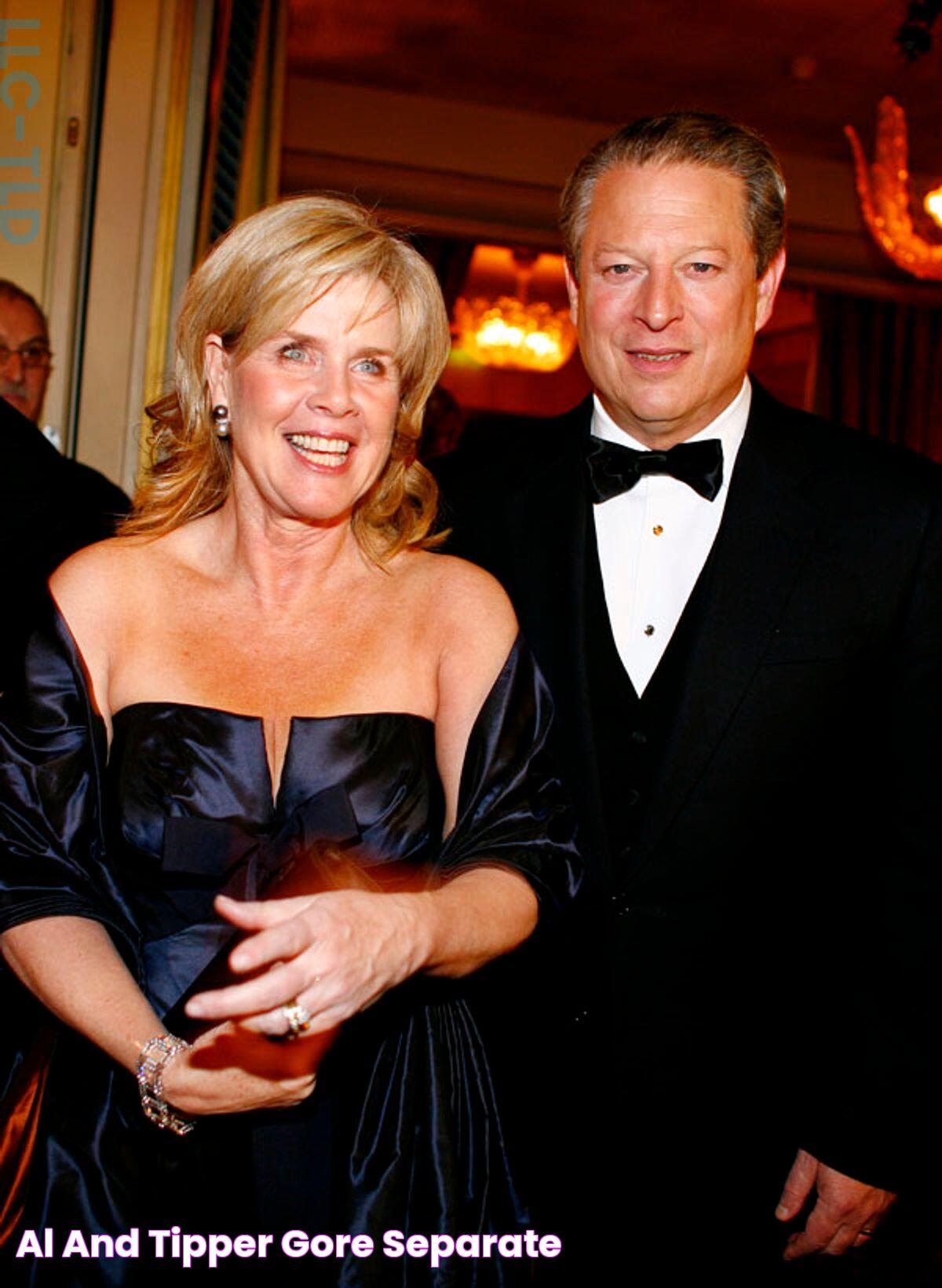 Al and Tipper Gore separate