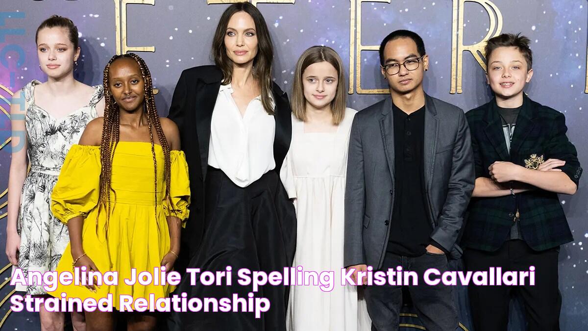 Angelina Jolie, Tori Spelling, Kristin Cavallari strained relationship