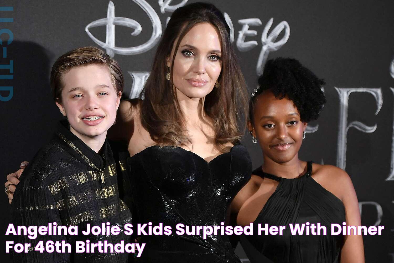 Angelina Jolie's Kids 'Surprised Her' with Dinner for 46th Birthday