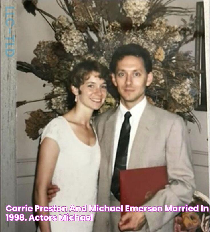 Carrie Preston and Michael Emerson married in 1998. Actors, Michael