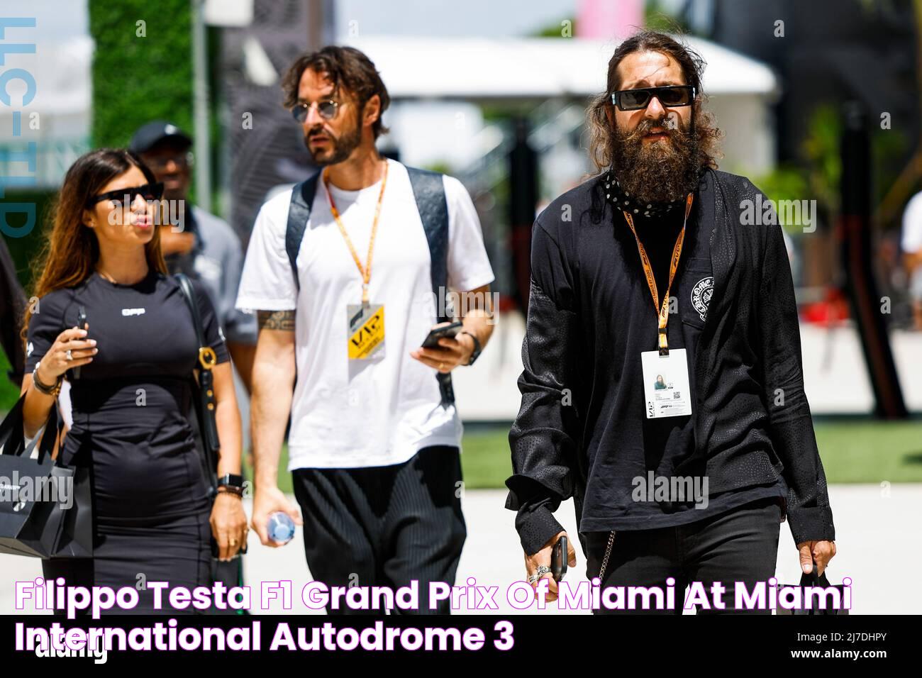 Filippo Testa, F1 Grand Prix of Miami at Miami International Autodrome