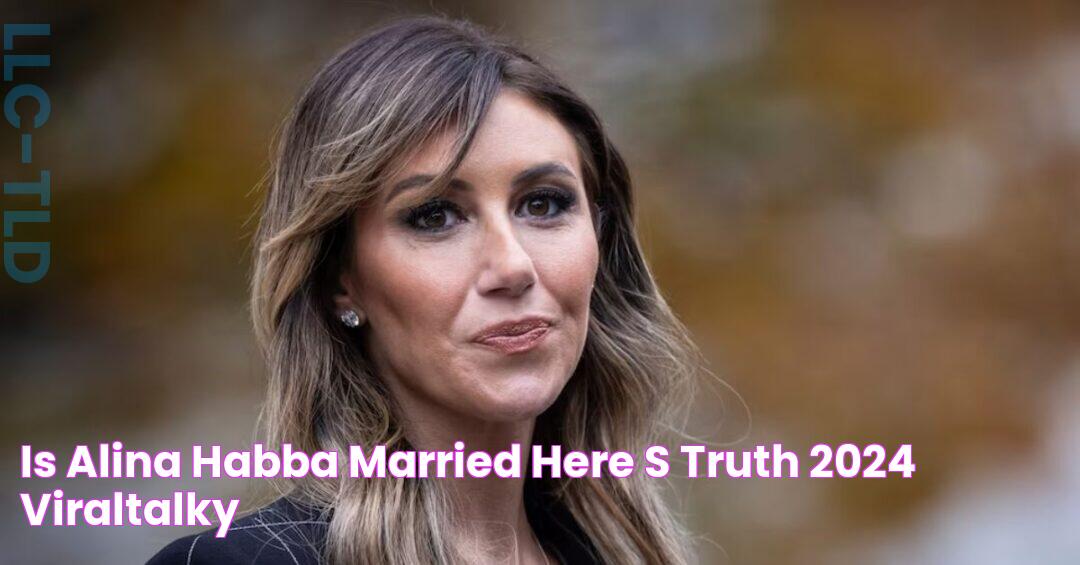 Is Alina Habba Married? Here’s Truth [2024] ViralTalky