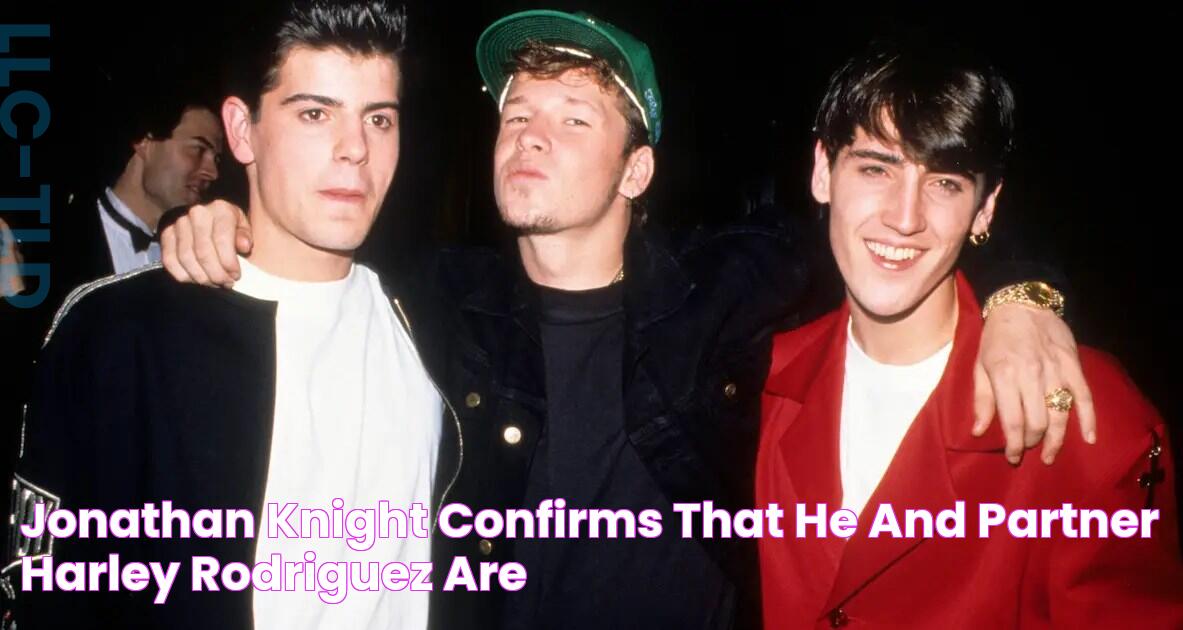 Jonathan Knight Confirms That He and Partner Harley Rodriguez Are