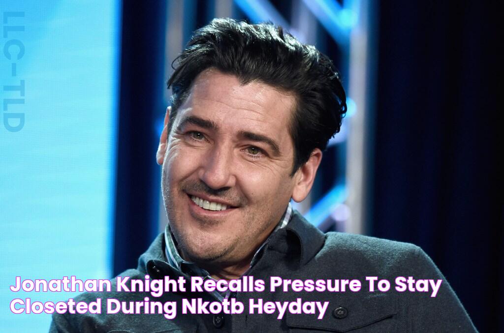 Jonathan Knight Recalls Pressure to Stay Closeted During NKOTB Heyday