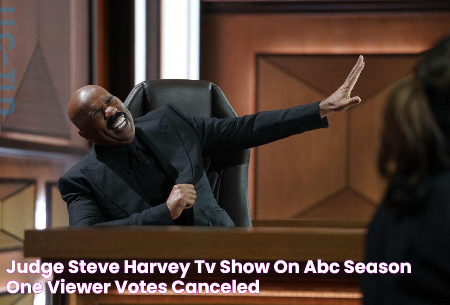 Judge Steve Harvey TV Show on ABC Season One Viewer Votes canceled