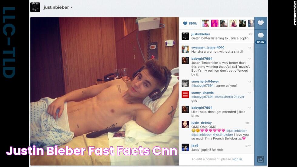 Justin Bieber Fast Facts CNN