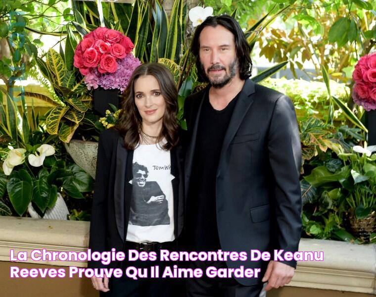 La chronologie des rencontres de Keanu Reeves' prouve qu'il aime garder