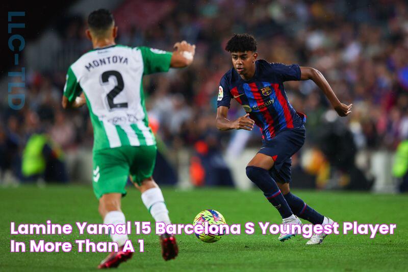 Lamine Yamal, 15, Barcelona's youngest player in more than a