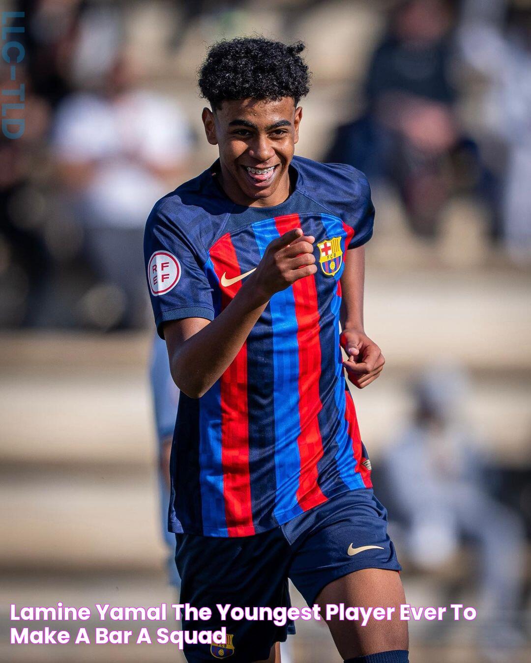 Lamine Yamal, the youngest player ever to make a Barça squad