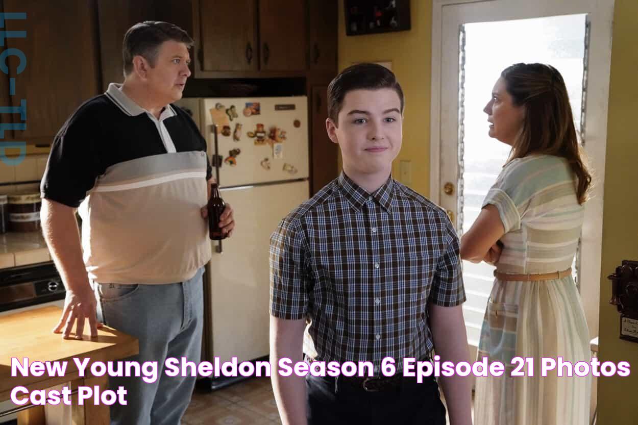 New YOUNG SHELDON Season 6 Episode 21 Photos, Cast, Plot