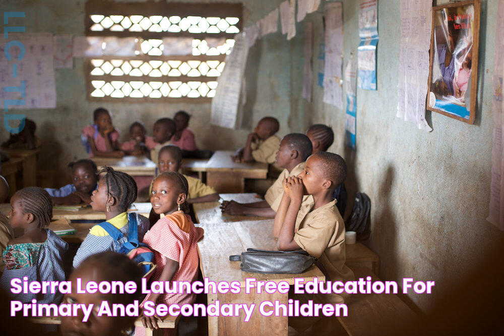 Sierra Leone launches free education for primary and secondary children