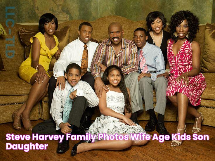 Steve Harvey Family Photos, Wife, Age, Kids, Son, Daughter