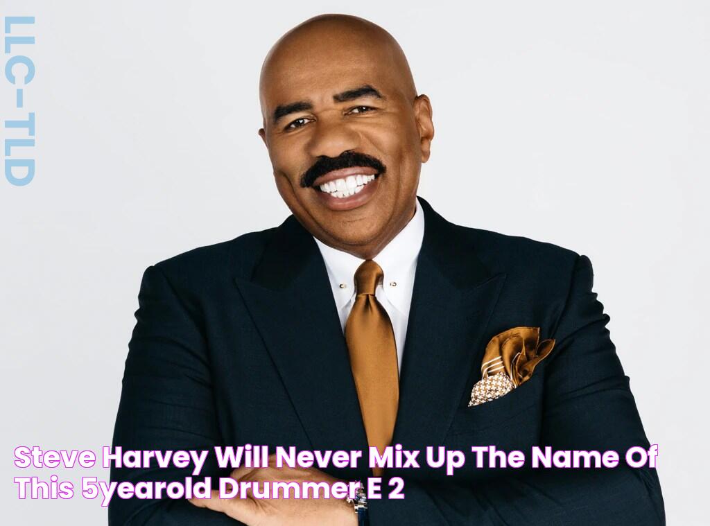 Steve Harvey Will Never Mix Up the Name of This 5YearOld Drummer E