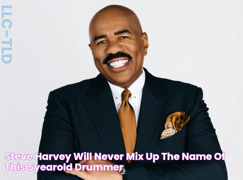 Steve Harvey Will Never Mix Up the Name of This 5YearOld Drummer