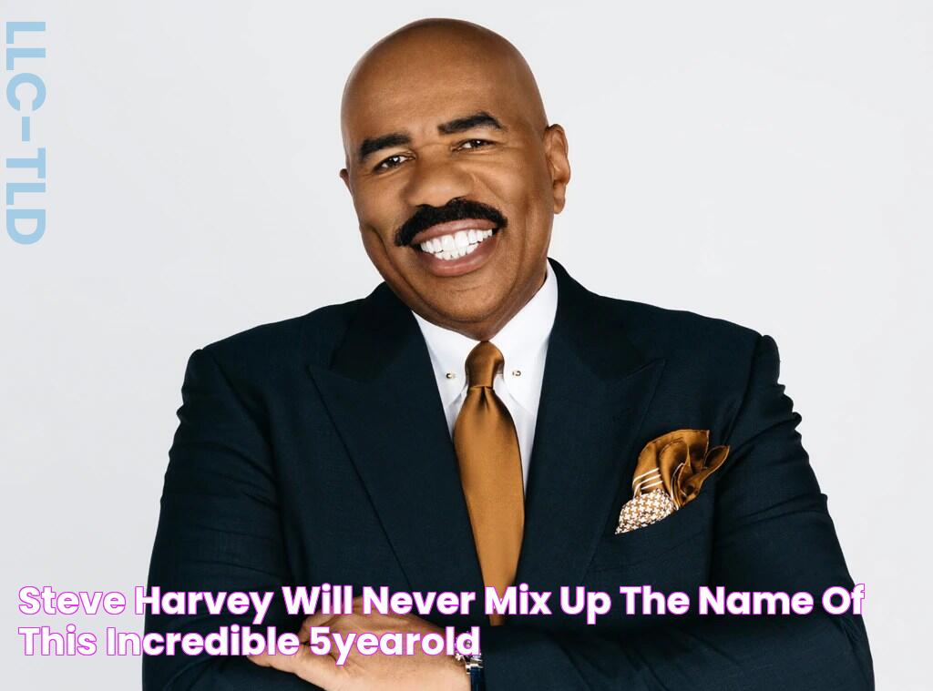 Steve Harvey Will Never Mix Up the Name of This Incredible 5YearOld