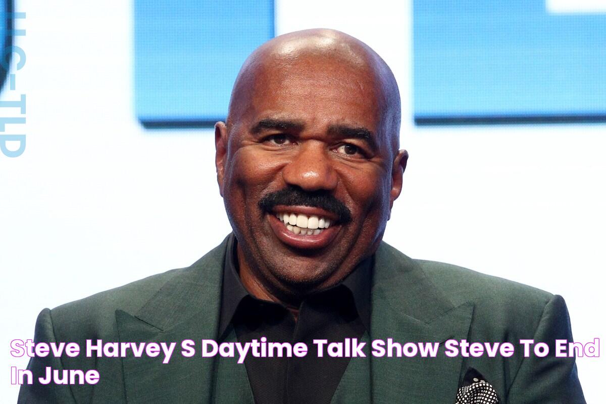 Steve Harvey's daytime talk show 'Steve' to end in June