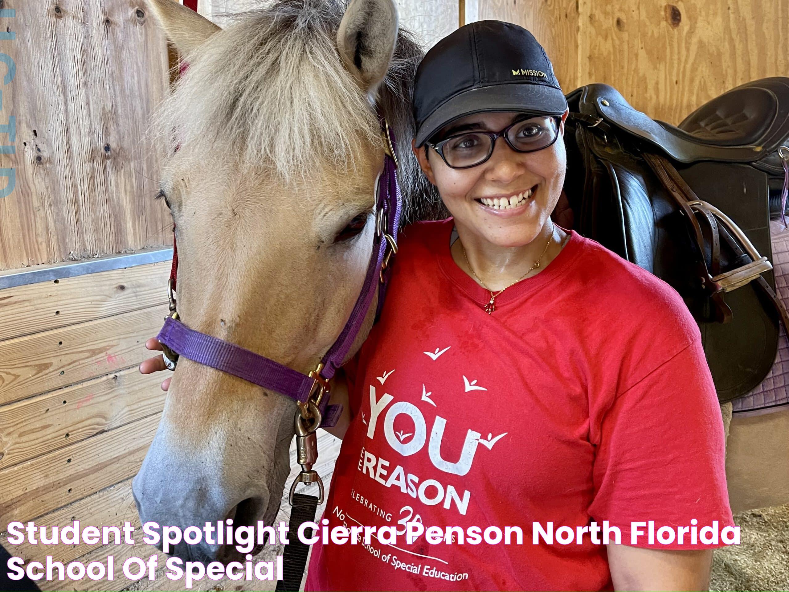 Student Spotlight Cierra Penson North Florida School of Special