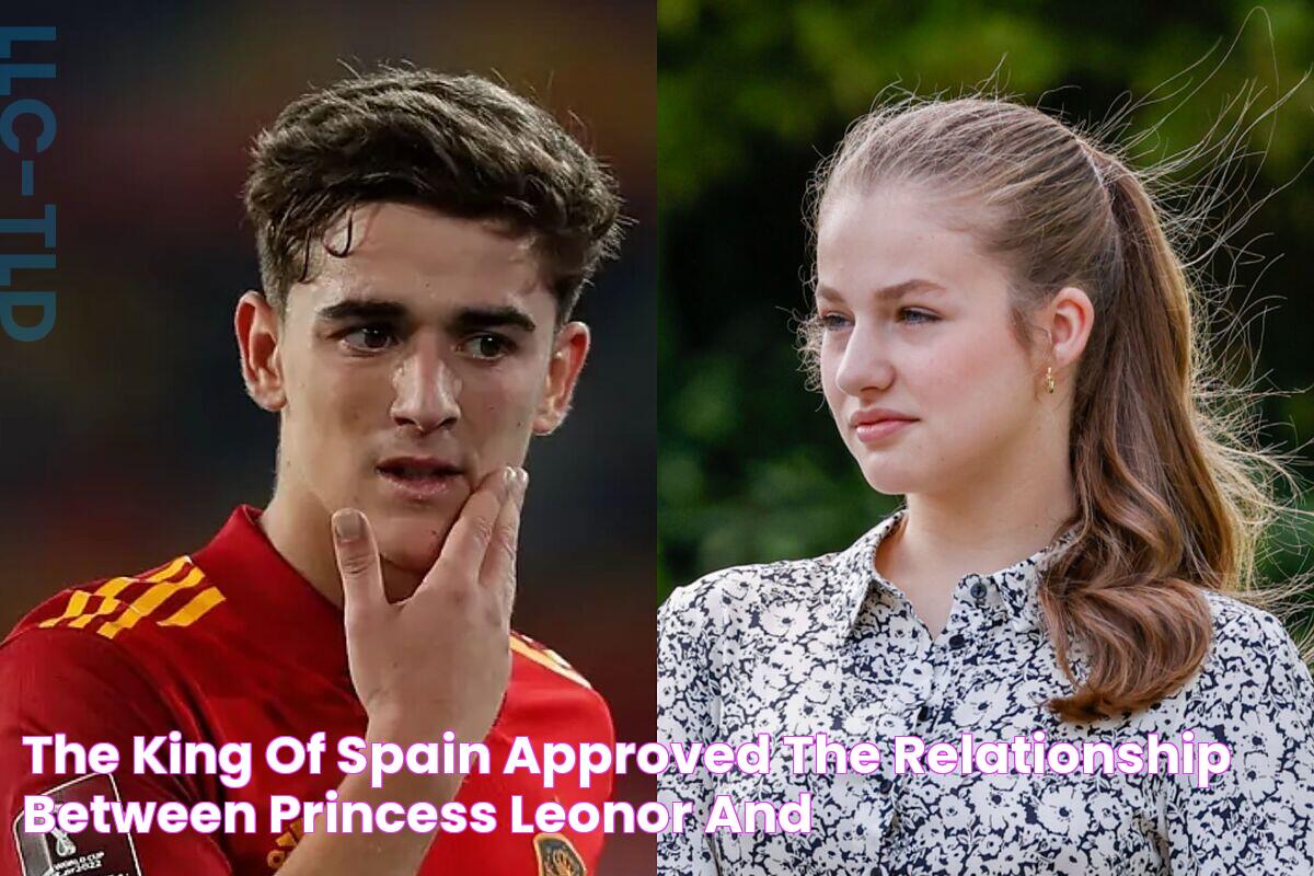 The King of Spain approved the relationship between Princess Leonor and