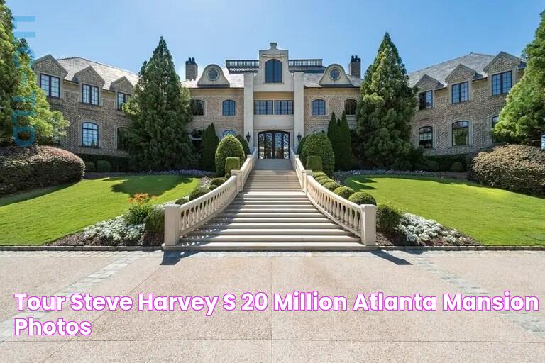 Tour Steve Harvey's 20 Million Atlanta Mansion, Photos