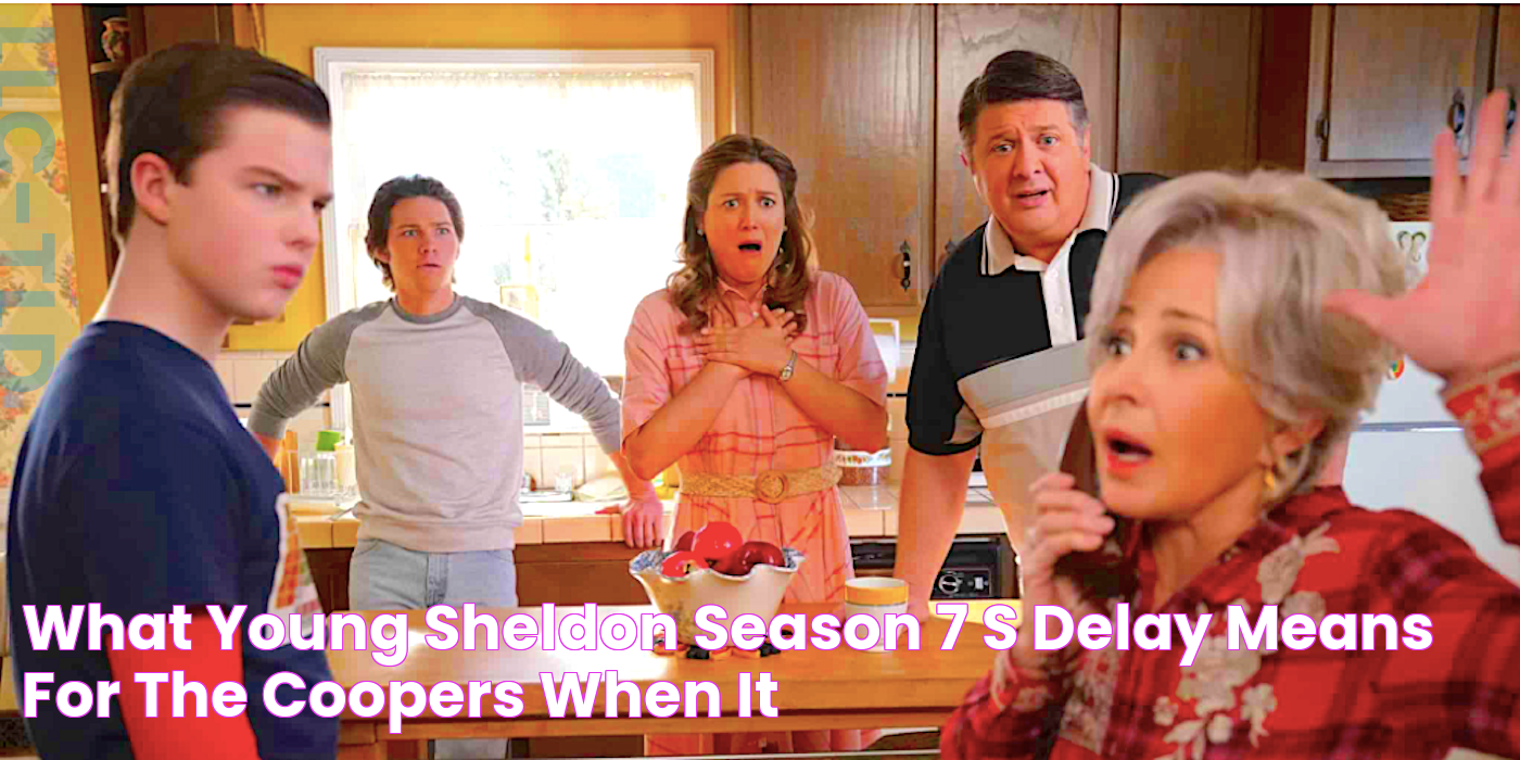 What Young Sheldon Season 7's Delay Means For The Coopers (& When It